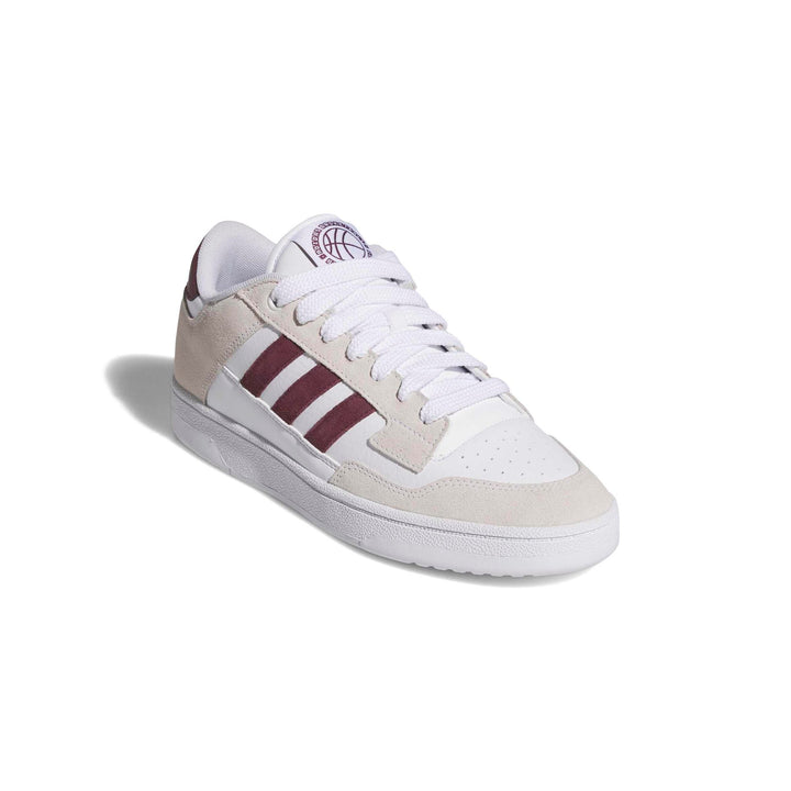 adidas Rapid Court Low - ftwwht/maroon/ftwwht