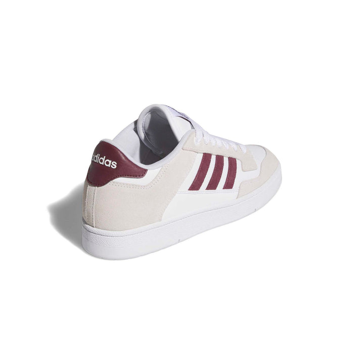 adidas Rapid Court Low - ftwwht/maroon/ftwwht
