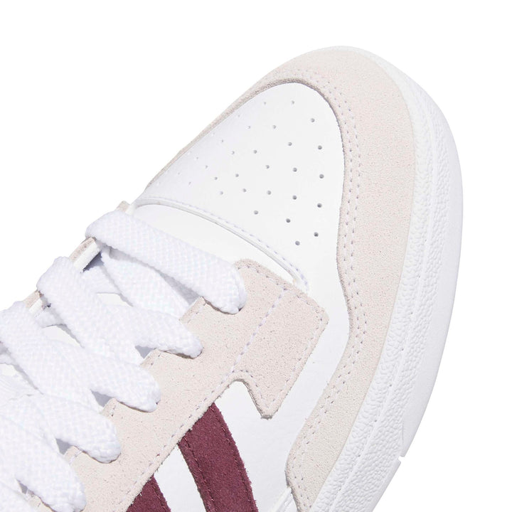 adidas Rapid Court Low - ftwwht/maroon/ftwwht