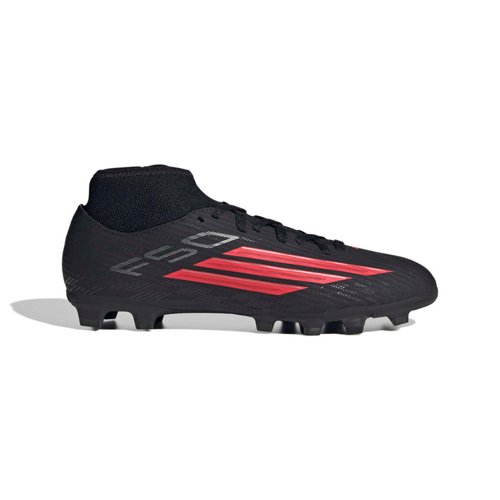 adidas F50 Club Mid Fg/Mg J - tesoye/cblack/lucred