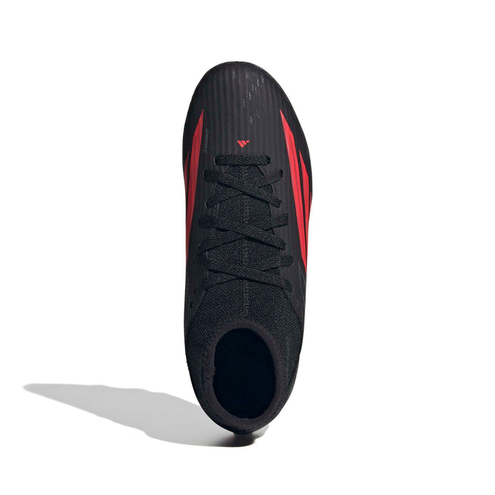 adidas F50 Club Mid Fg/Mg J - tesoye/cblack/lucred