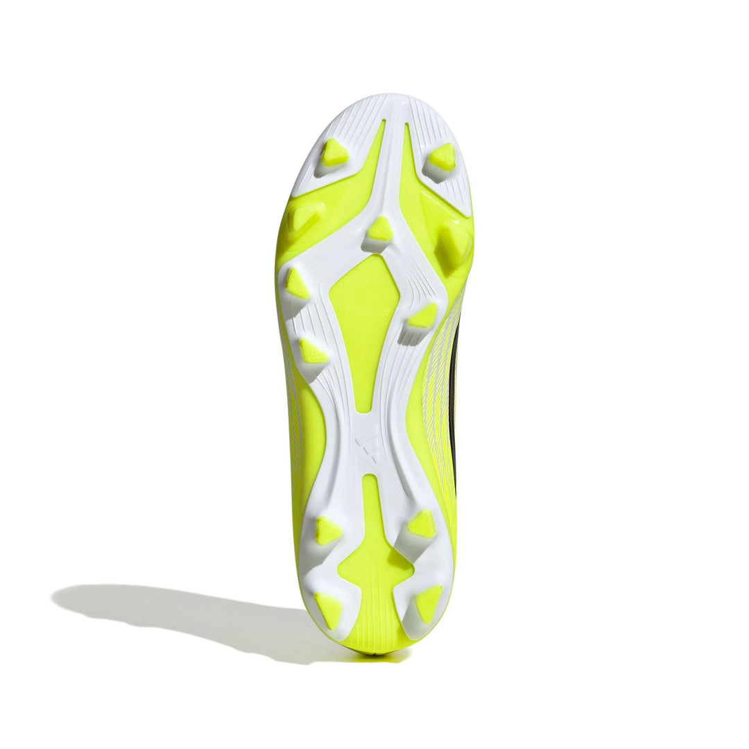 adidas F50 Club Mid Fg/Mg J - tesoye/cblack/lucred
