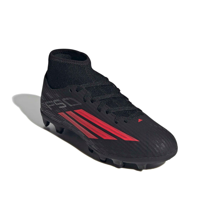 adidas F50 Club Mid Fg/Mg J - cblack/lucred/cblack
