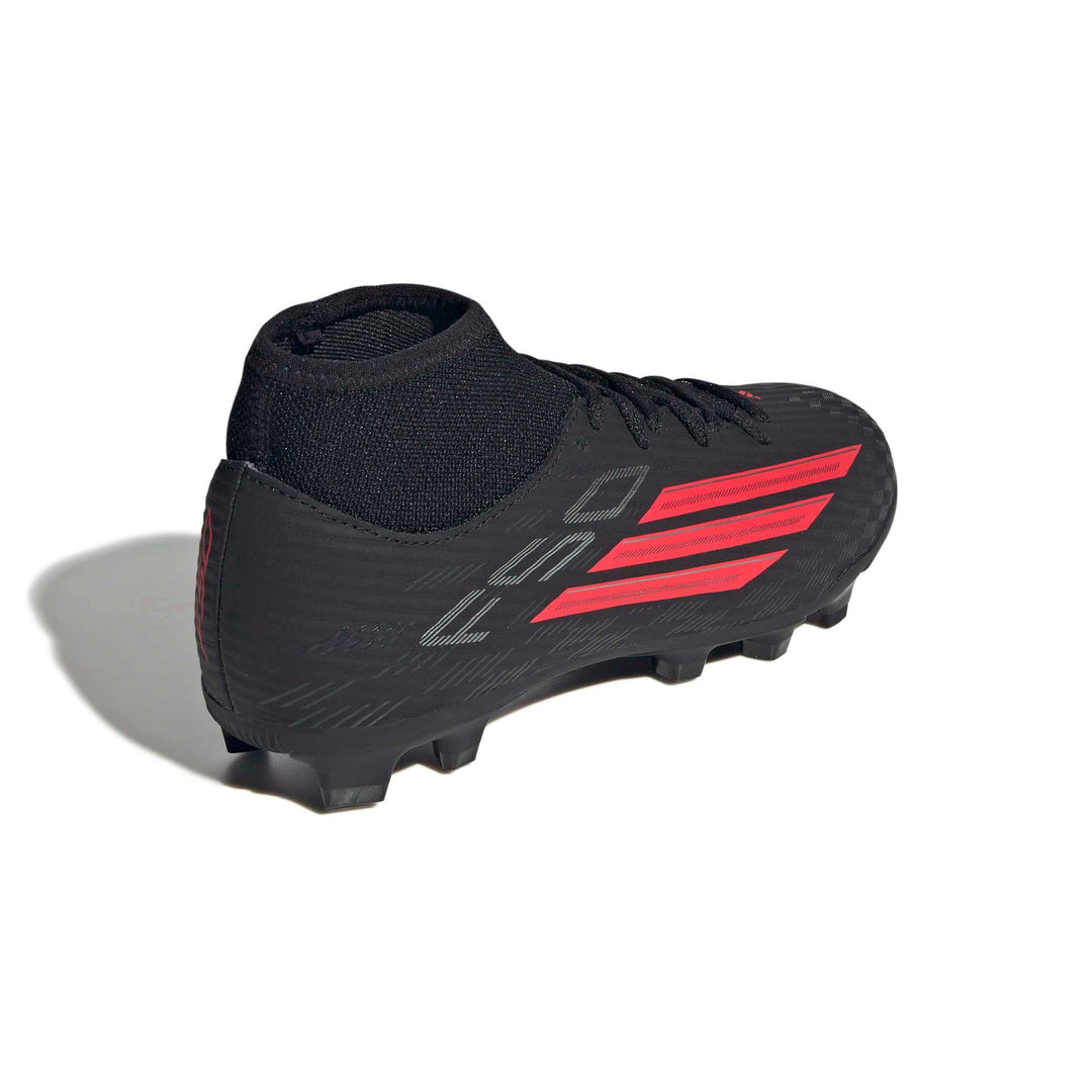 adidas F50 Club Mid Fg/Mg J - cblack/lucred/cblack