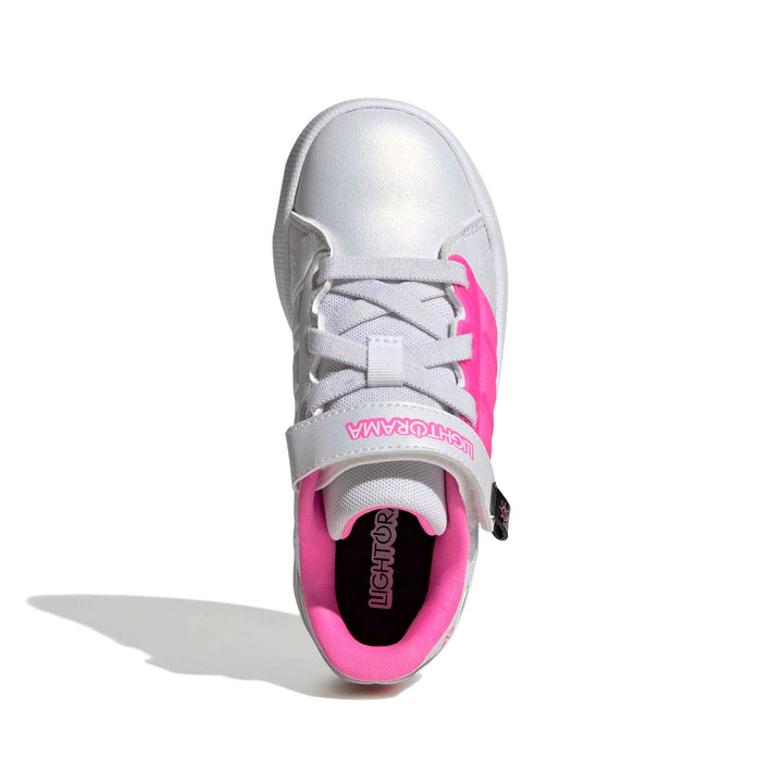 adidas Lightorama Court El C - ftwwht/lucpnk/silvmt