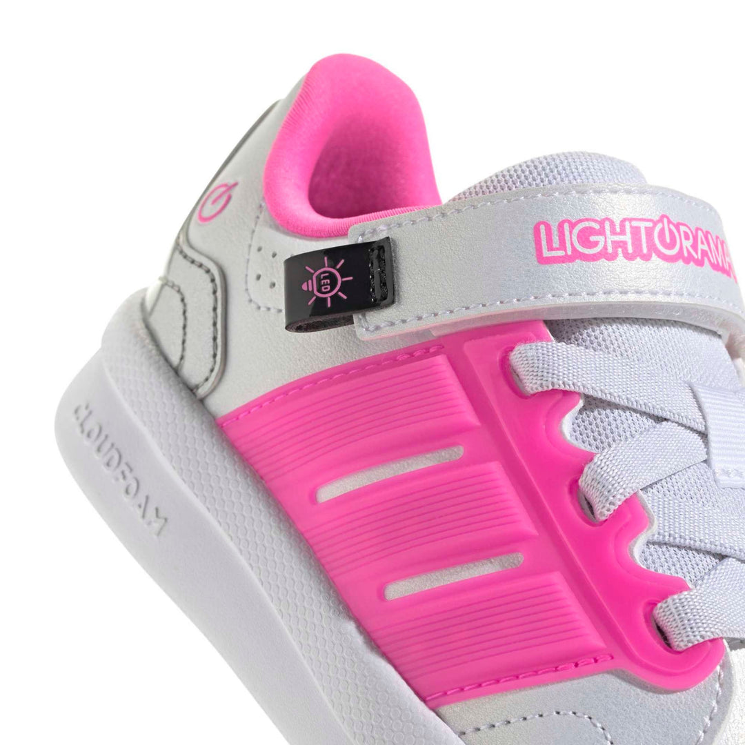 adidas Lightorama Court El C - ftwwht/lucpnk/silvmt