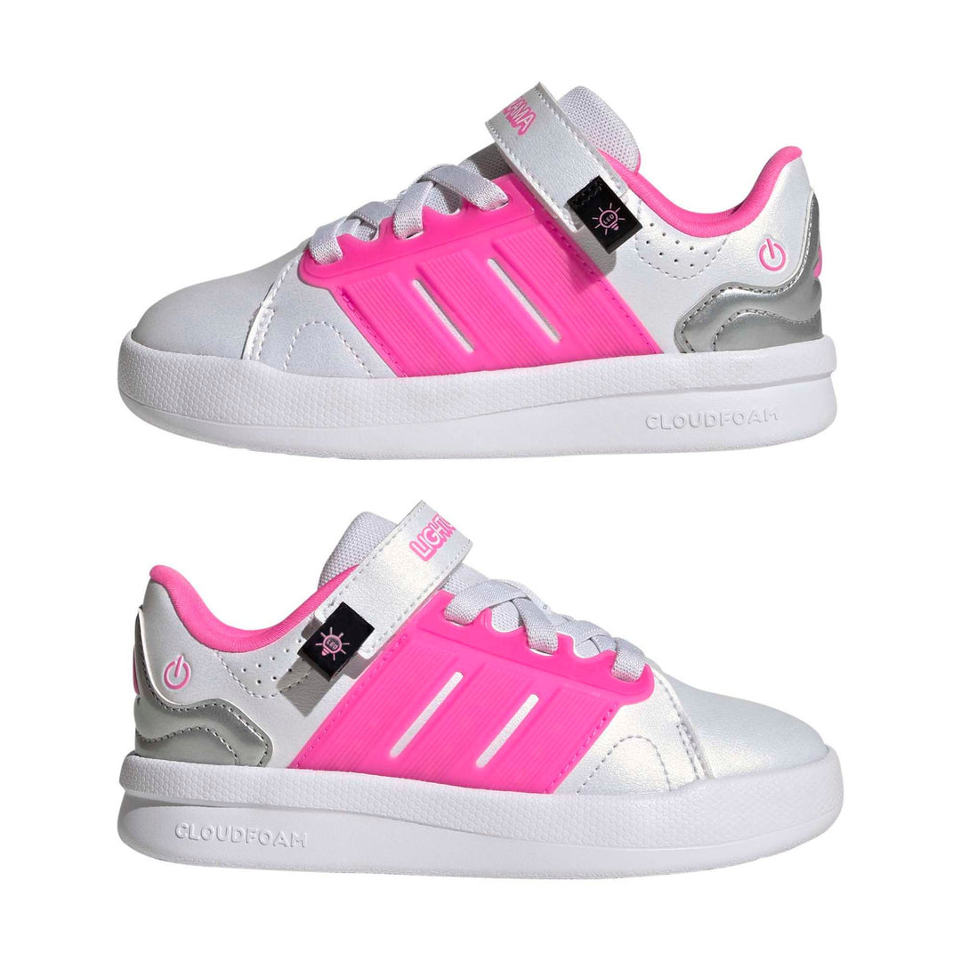 adidas Lightorama Court El C - ftwwht/lucpnk/silvmt