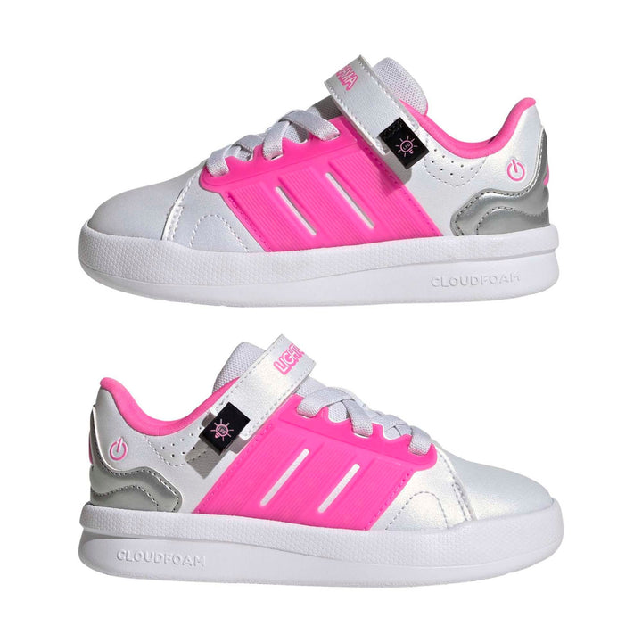 adidas Lightorama Court El C - ftwwht/lucpnk/silvmt