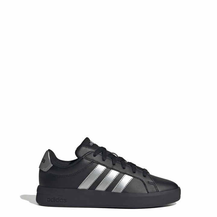 adidas Grand Court 3.0 J - cblack/silvmt/cblack