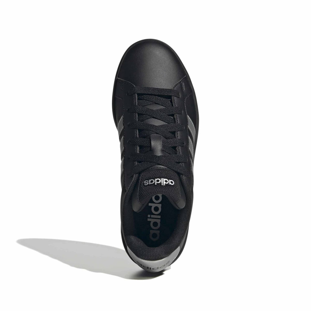 adidas Grand Court 3.0 J - cblack/silvmt/cblack
