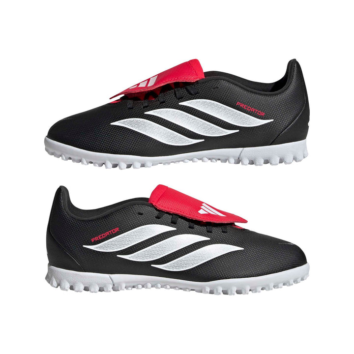 adidas Predator Club Ft Tf J - cblack/ftwwht/lucred
