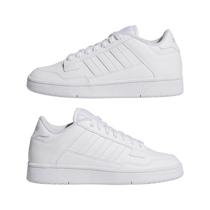 adidas Rapid Court Low J - ftwwht/ftwwht/dshgry