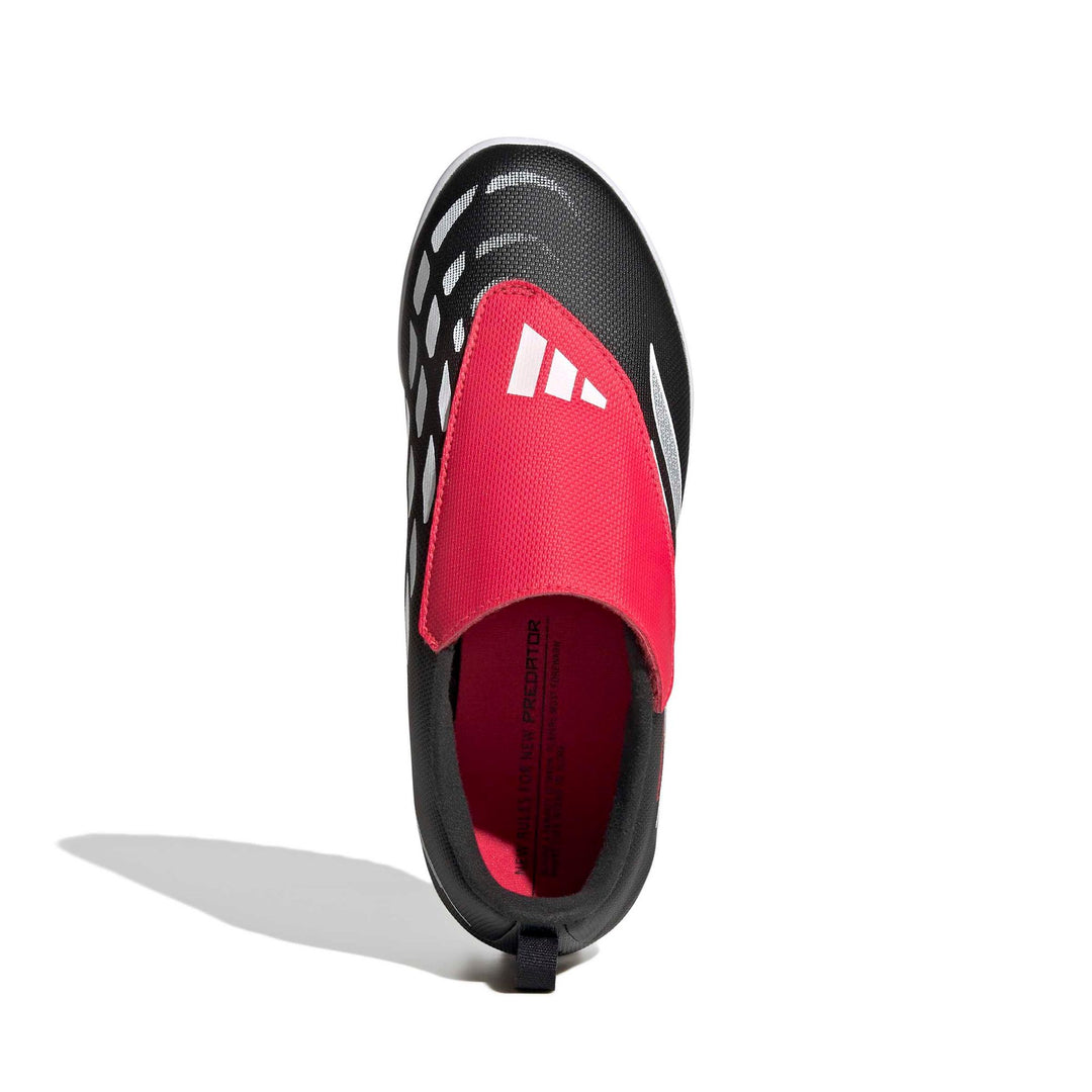 adidas Predator Club Vel Tf J - cblack/ftwwht/lucred