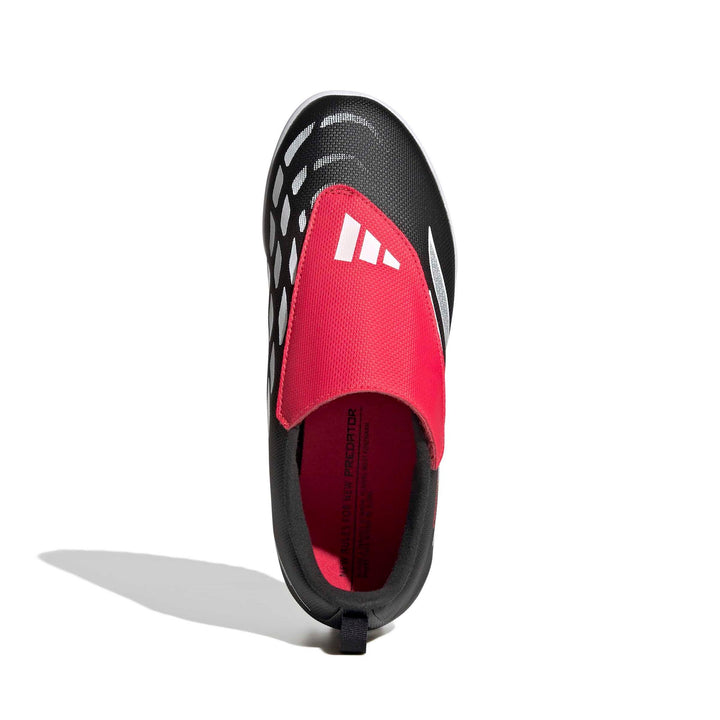 adidas Predator Club Vel Tf J - cblack/ftwwht/lucred
