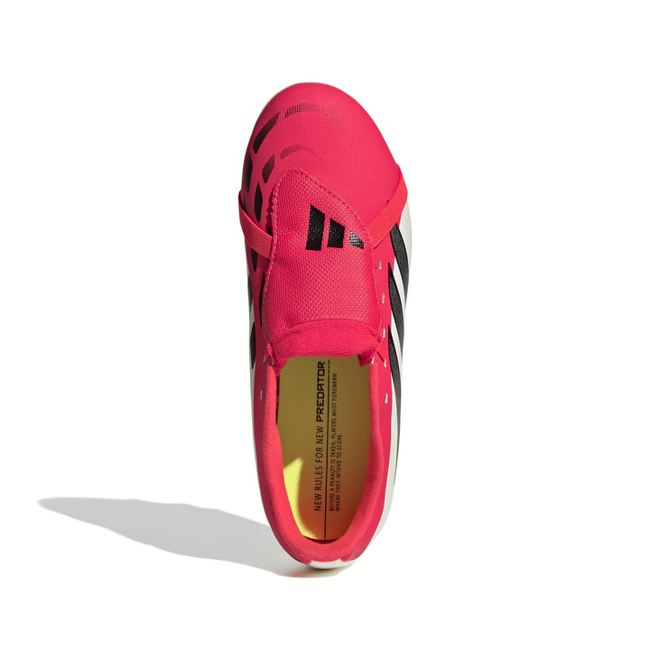 adidas Predator Club Vel Tf J - cblack/ftwwht/lucred