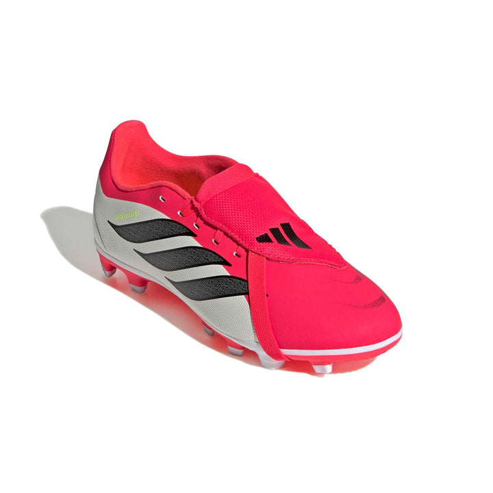 adidas Predator Club Vel Tf J - cblack/ftwwht/lucred