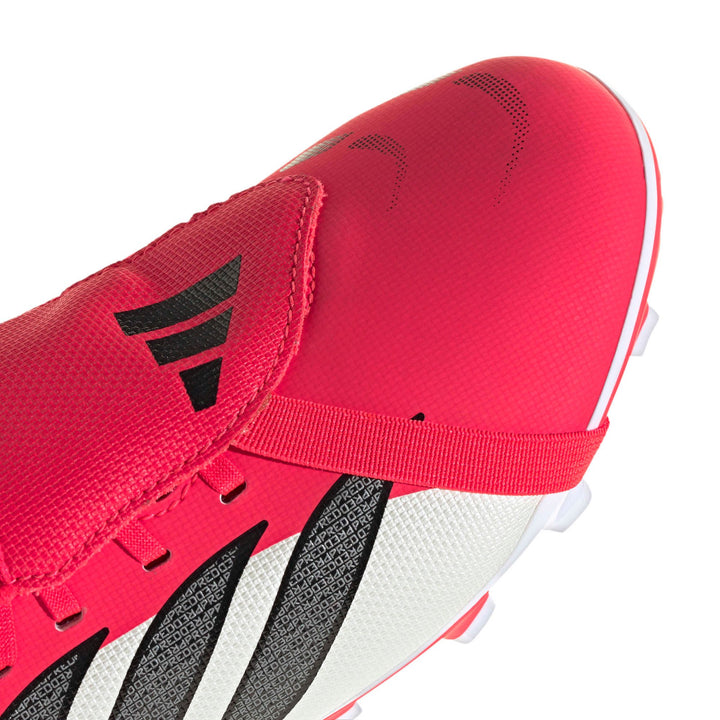 adidas Predator Club Vel Tf J - cblack/ftwwht/lucred