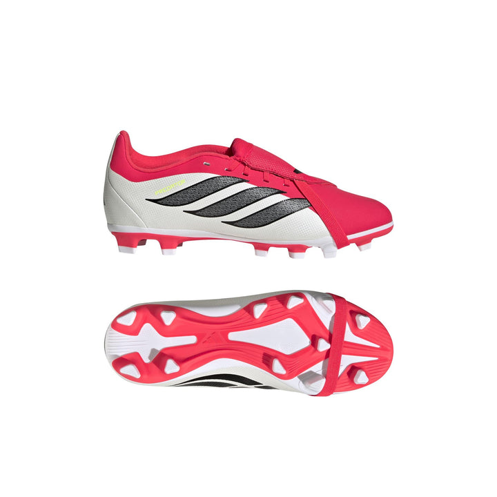 adidas Predator Club Vel Tf J - cblack/ftwwht/lucred
