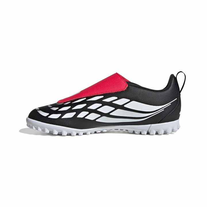 adidas Predator Club Vel Tf J - cblack/ftwwht/lucred