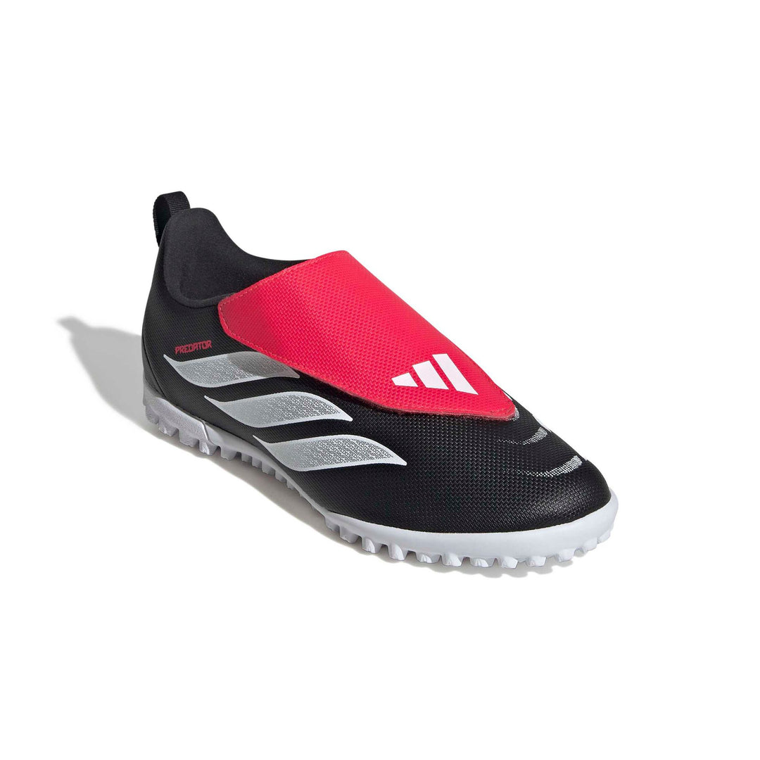 adidas Predator Club Vel Tf J - cblack/ftwwht/lucred