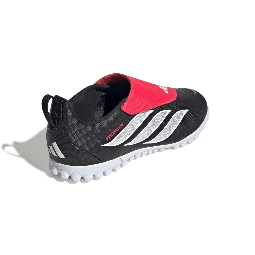 adidas Predator Club Vel Tf J - cblack/ftwwht/lucred