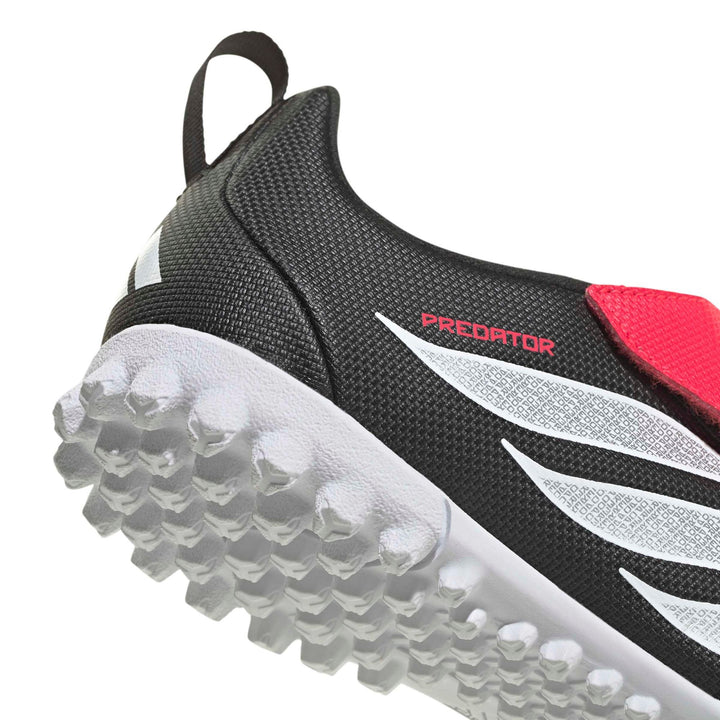 adidas Predator Club Vel Tf J - cblack/ftwwht/lucred