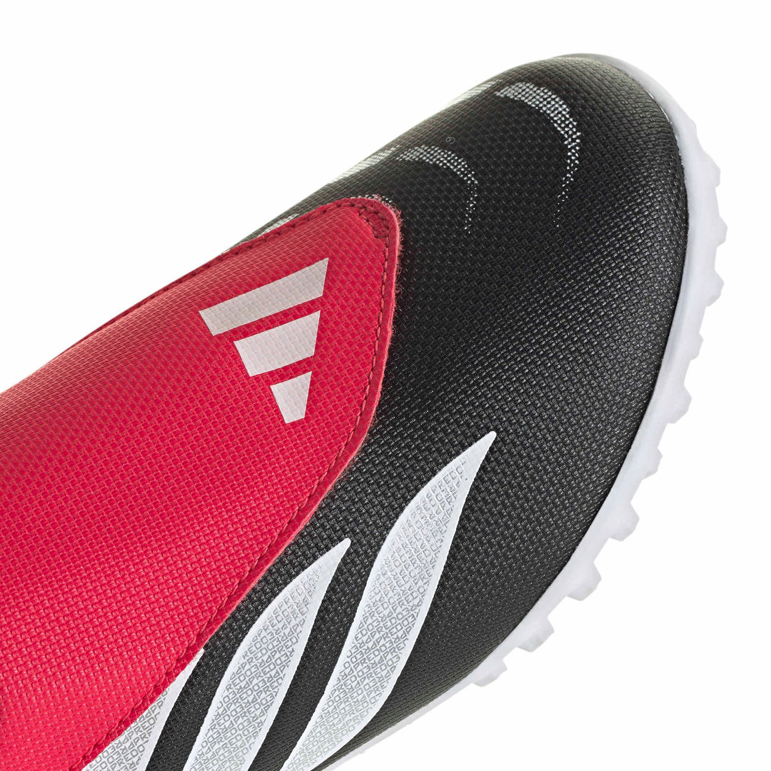 adidas Predator Club Vel Tf J - cblack/ftwwht/lucred