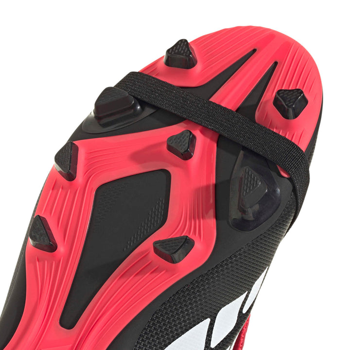 adidas Predator Club Ft Fg/Mg J - lucred/cblack/ftwwht