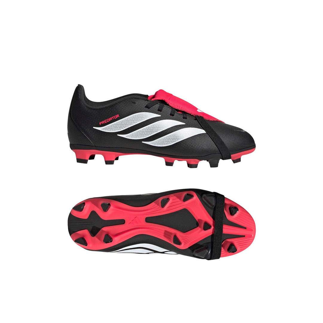 adidas Predator Club Ft Fg/Mg J - lucred/cblack/ftwwht