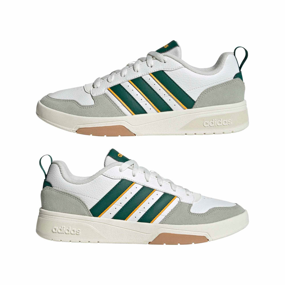 adidas Courtwave - cwhite/cgreen/creyel