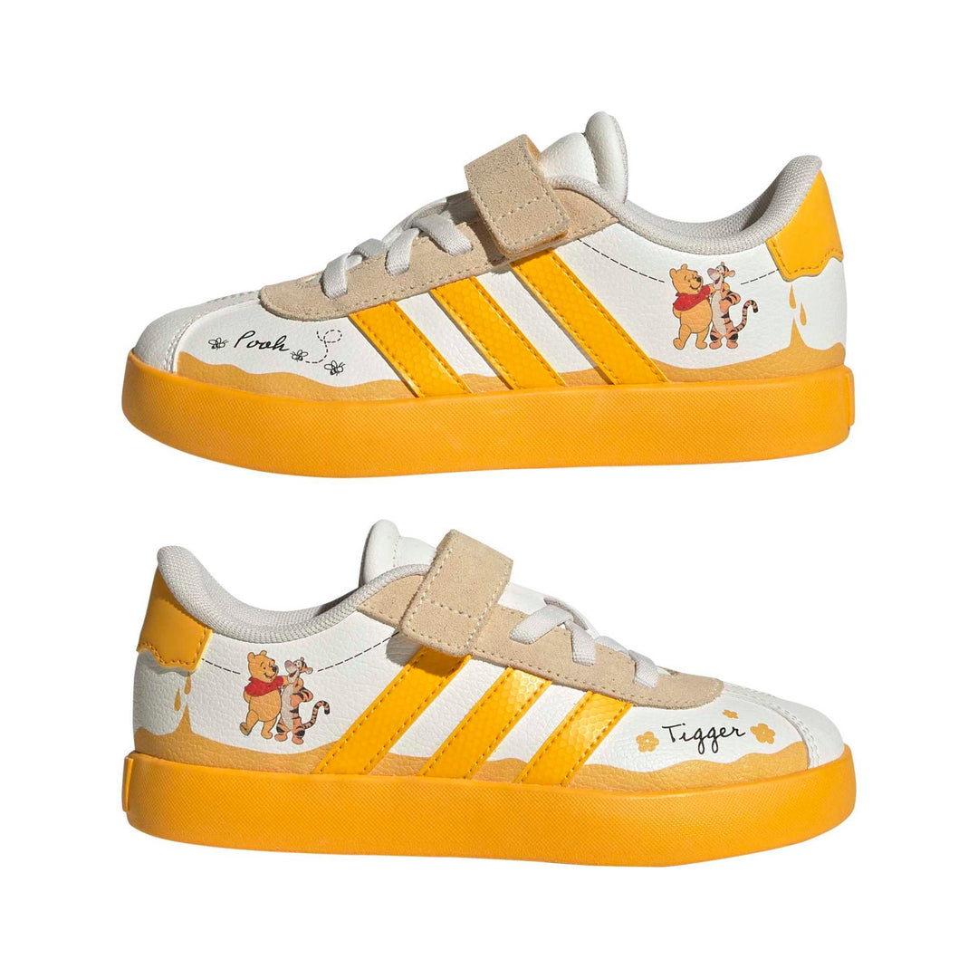 adidas Vl Court Winnie  El C - owhite/creyel/cblack