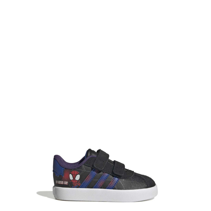 adidas Vl Court Spider-Man Cf I - cblack/royblu/violet