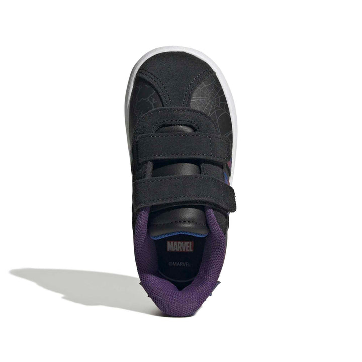 adidas Vl Court Spider-Man Cf I - cblack/royblu/violet