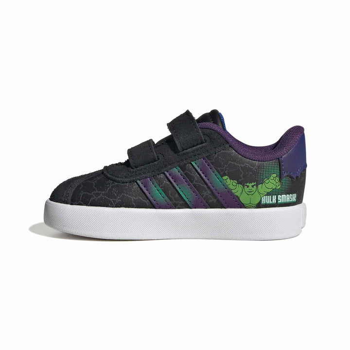adidas Vl Court Spider-Man Cf I - cblack/royblu/violet