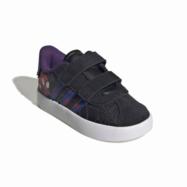 adidas Vl Court Spider-Man Cf I - cblack/royblu/violet