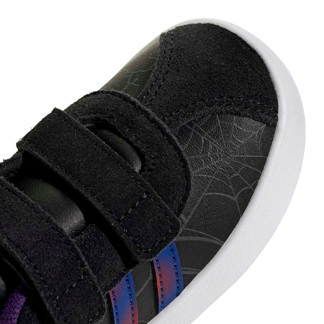adidas Vl Court Spider-Man Cf I - cblack/royblu/violet