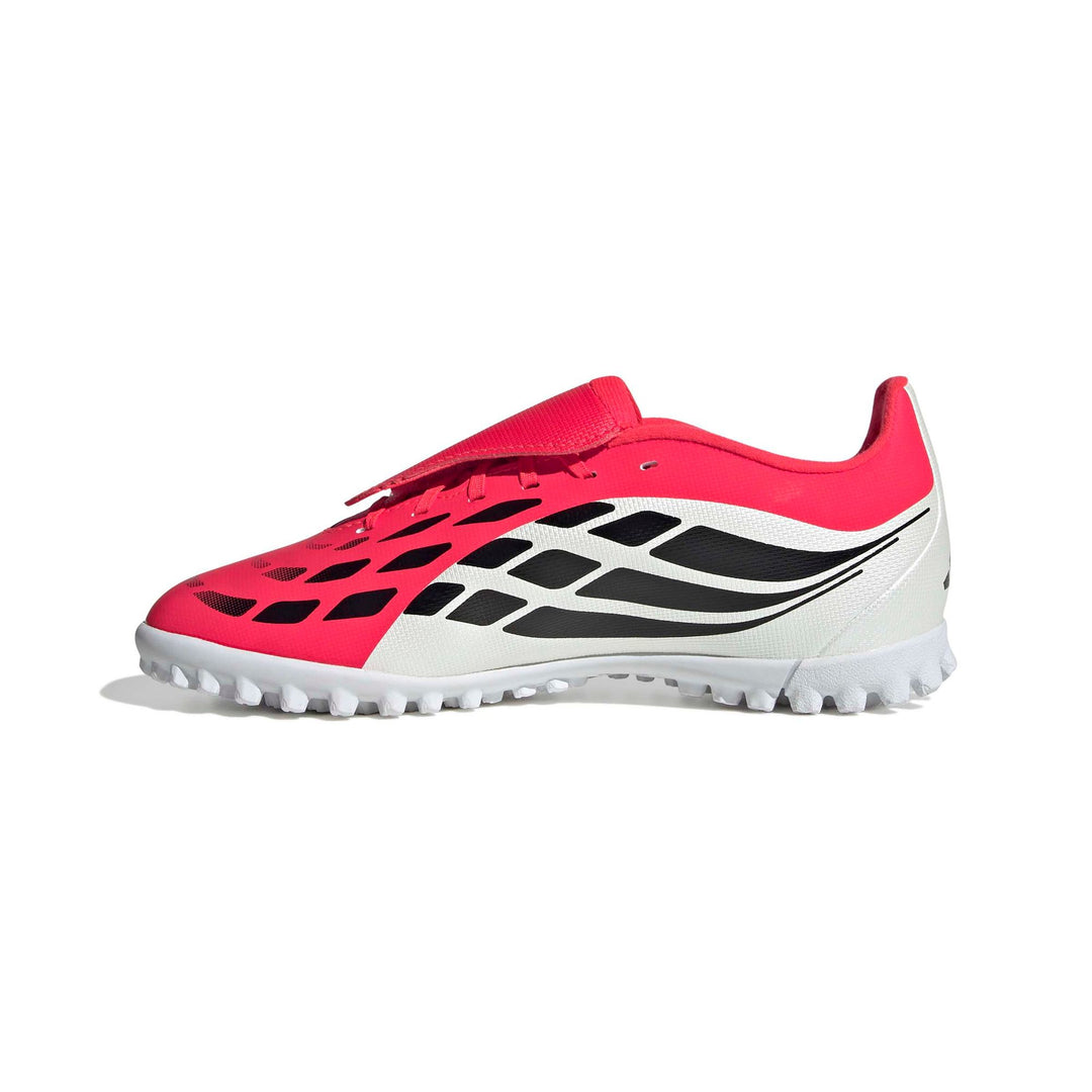 adidas Predator Club Ft Tf J - lucred/cblack/ftwwht