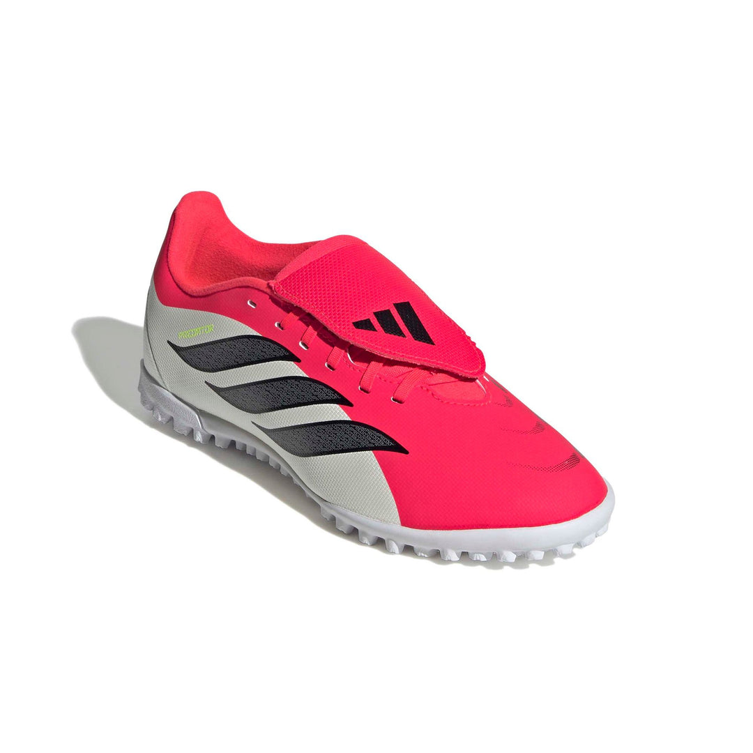 adidas Predator Club Ft Tf J - lucred/cblack/ftwwht