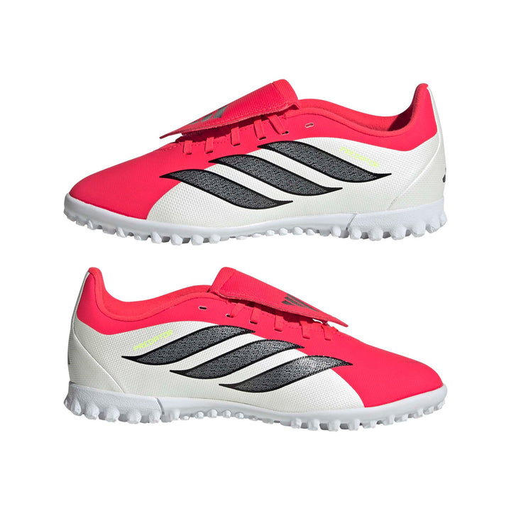 adidas Predator Club Ft Tf J - lucred/cblack/ftwwht