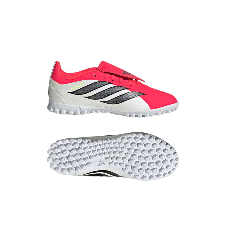 adidas Predator Club Ft Tf J - lucred/cblack/ftwwht
