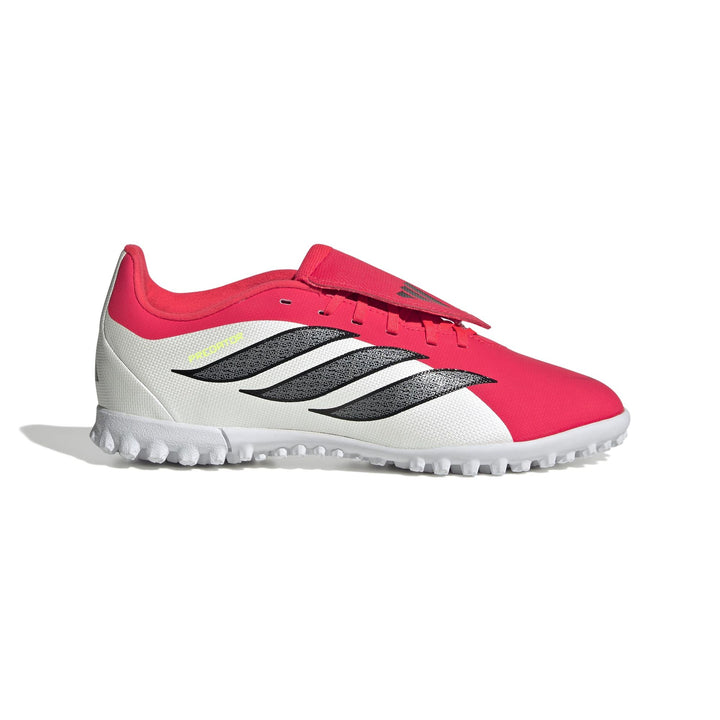 adidas Predator Club Ft Tf J - lucred/cblack/ftwwht