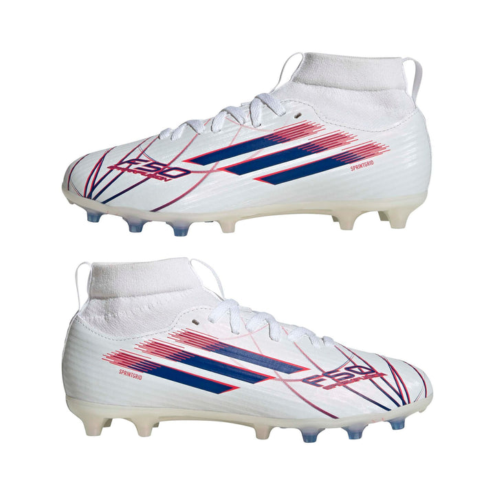 adidas F50 Sparkfusion League Fg/Ag J - ftwwht/royblu/lucred