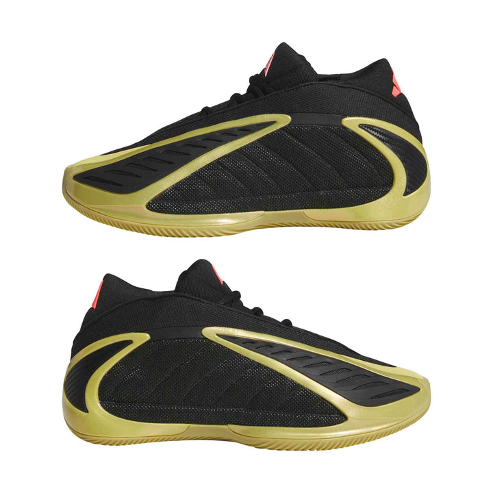 adidas Anthony Edwards 2 - cblack/goldmt/soltur