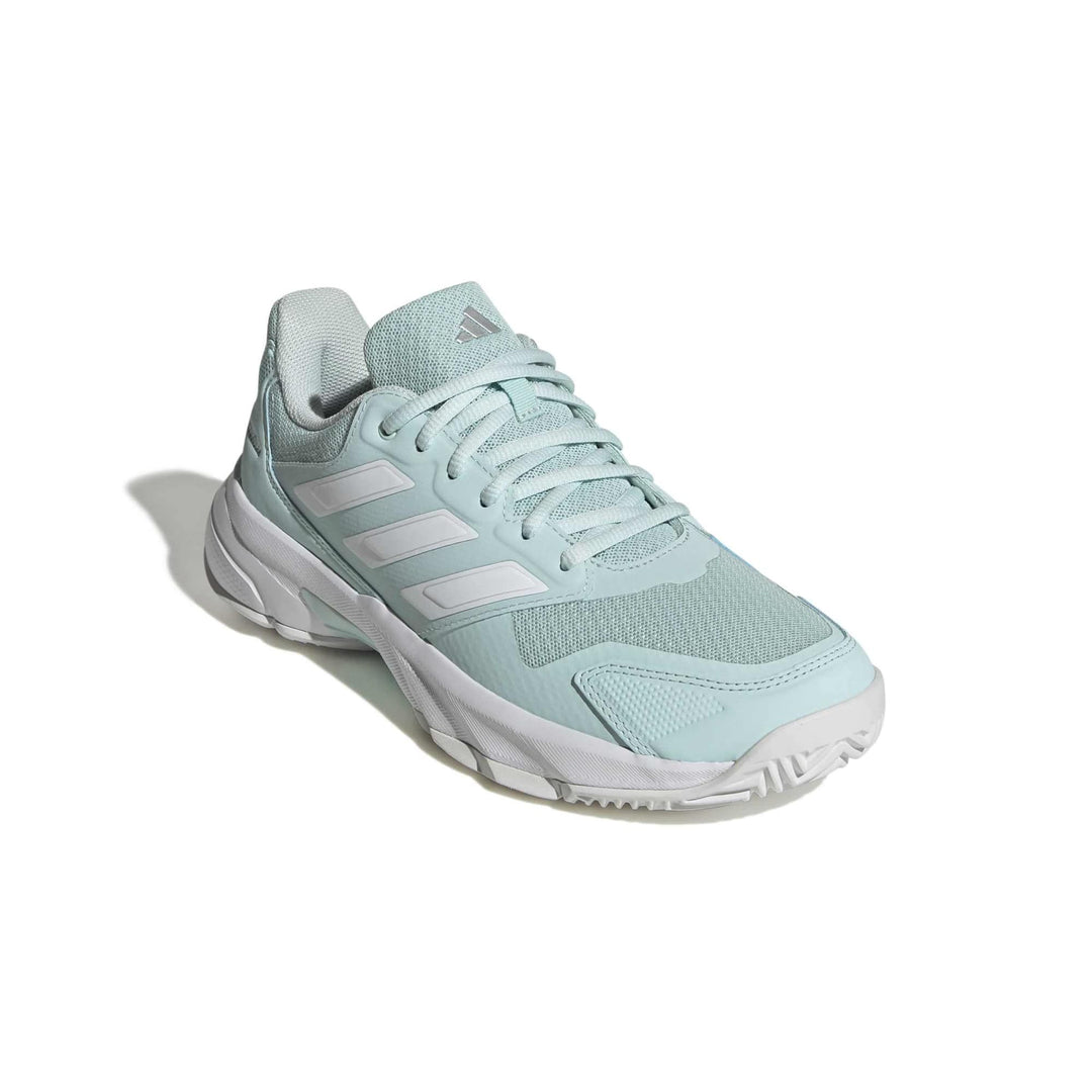 adidas Courtjam Control 3 W - halmin/ftwwht/silvmt