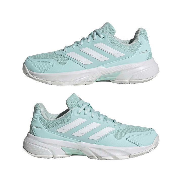 adidas Courtjam Control 3 W - halmin/ftwwht/silvmt
