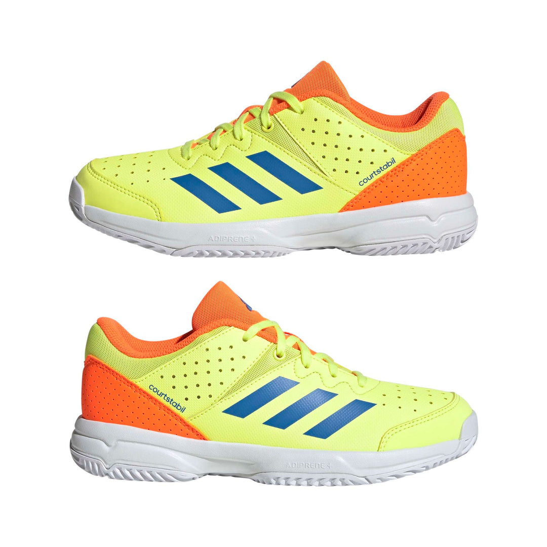 adidas Court Stabil Jr - hireye/rayblu/luor