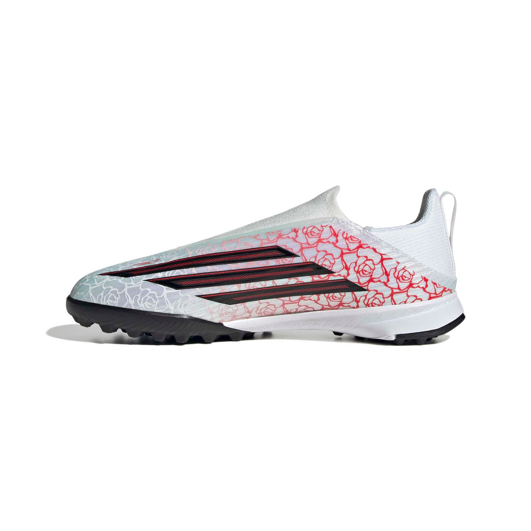 adidas F50 League Ll Tf J Ly - ftwwht/cblack/lucred