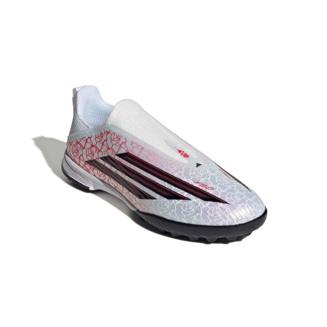 adidas F50 League Ll Tf J Ly - ftwwht/cblack/lucred
