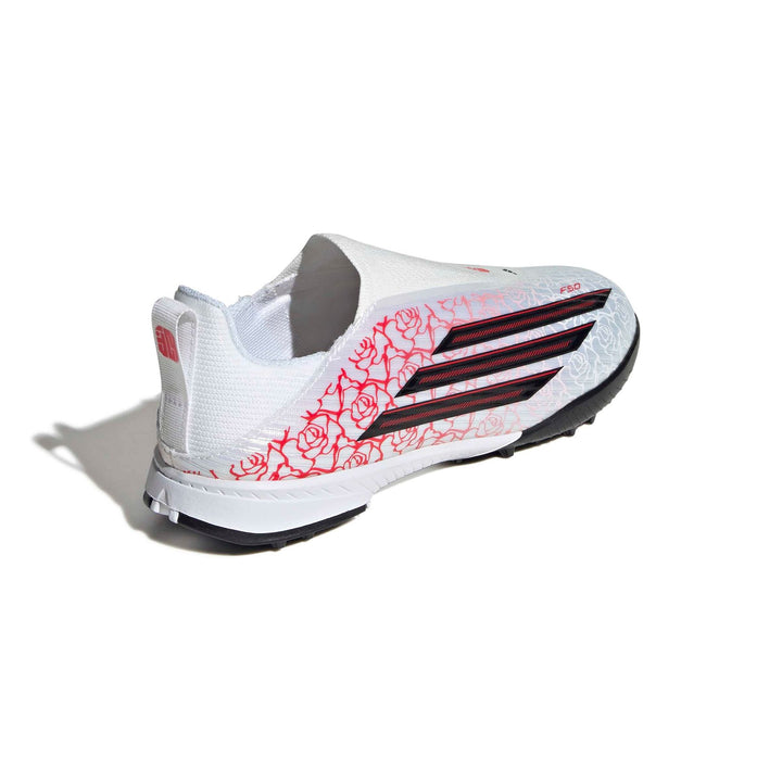 adidas F50 League Ll Tf J Ly - ftwwht/cblack/lucred