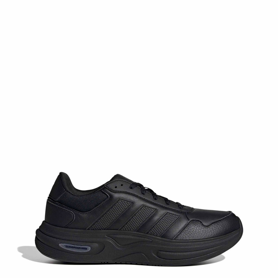 adidas Cloudfoam Cuxxion - Leather - cblack/cblack/grethr